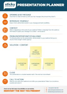 presentation planner